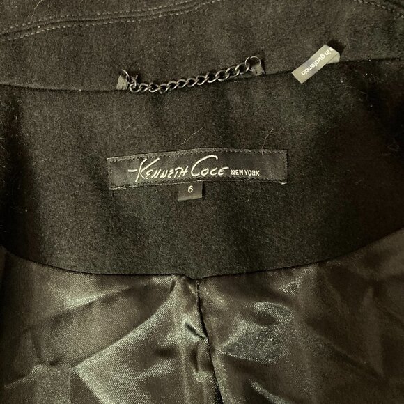 Kenneth Cole Wool Blend Boucle Jacket, EUC, Size 6 - Picture 2 of 16